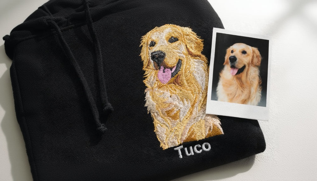 Customised Pet Embroidery T-shirt